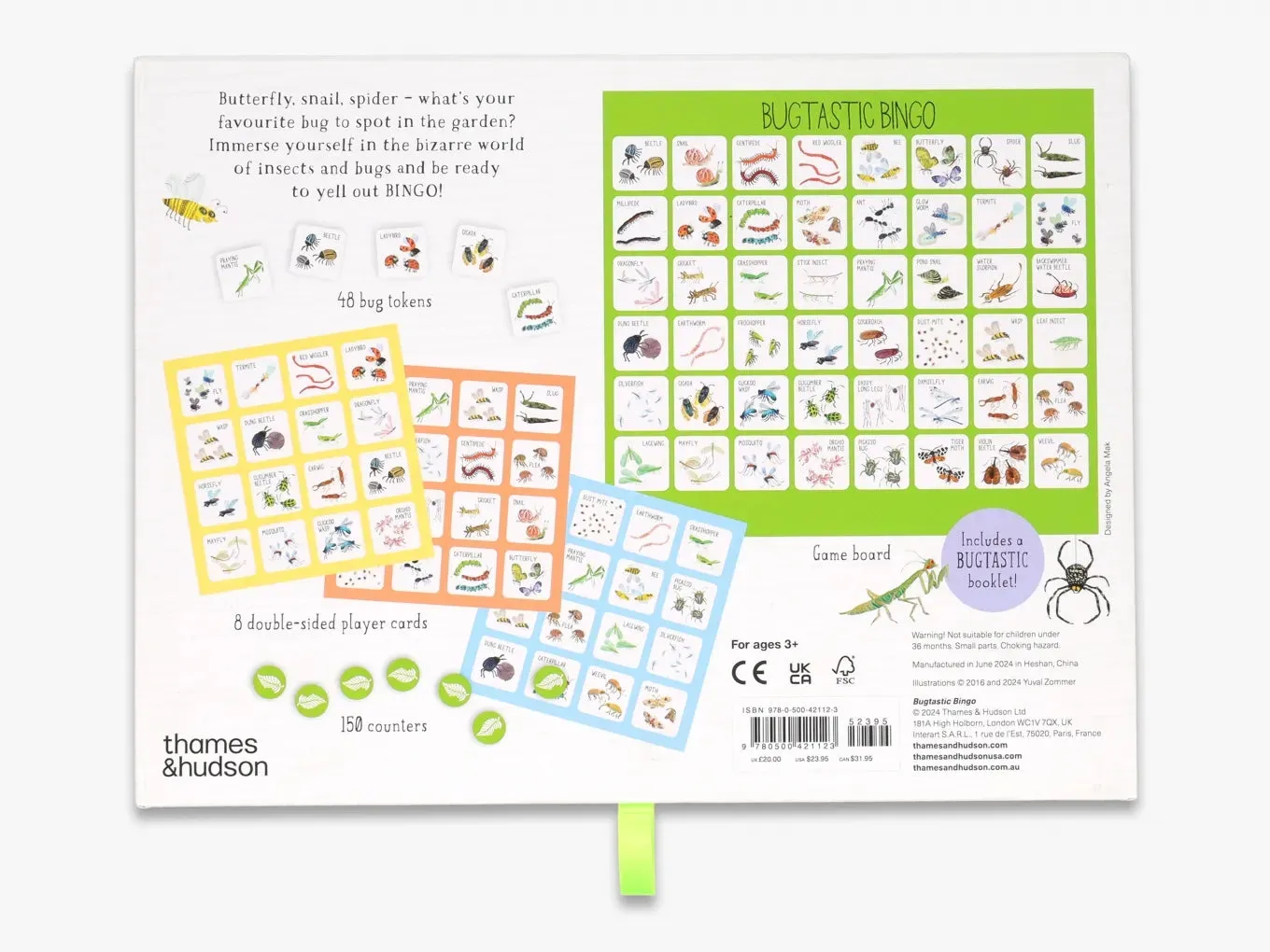 Thames & Hudson Bugtastic Bingo bingospil insekter