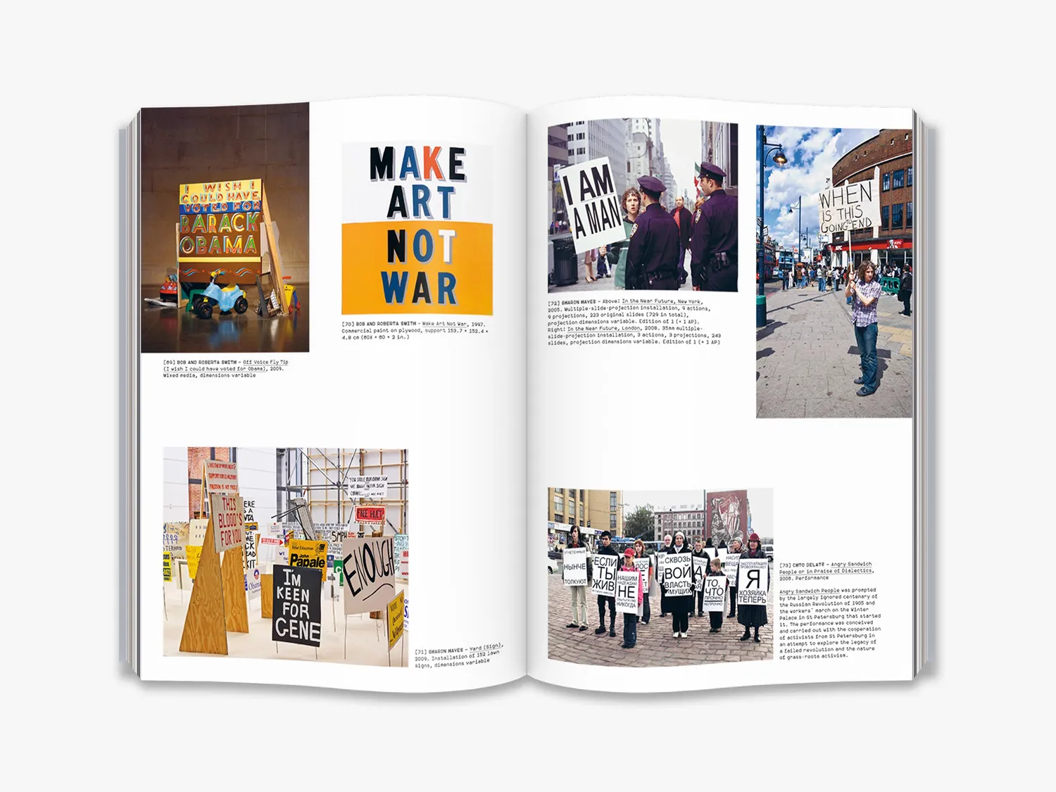 Thames & Hudson Art and Politics Now fagbog illustreret