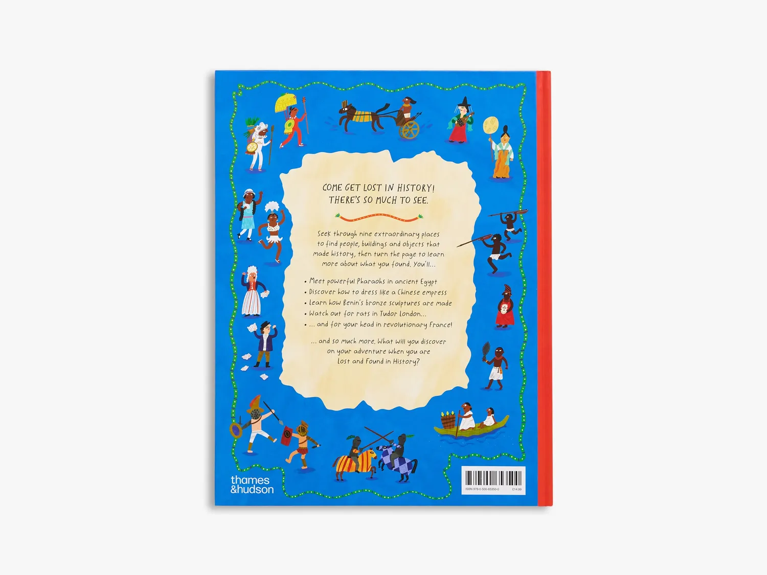 Thames & Hudson Lost and Found History børnebog 9 steder