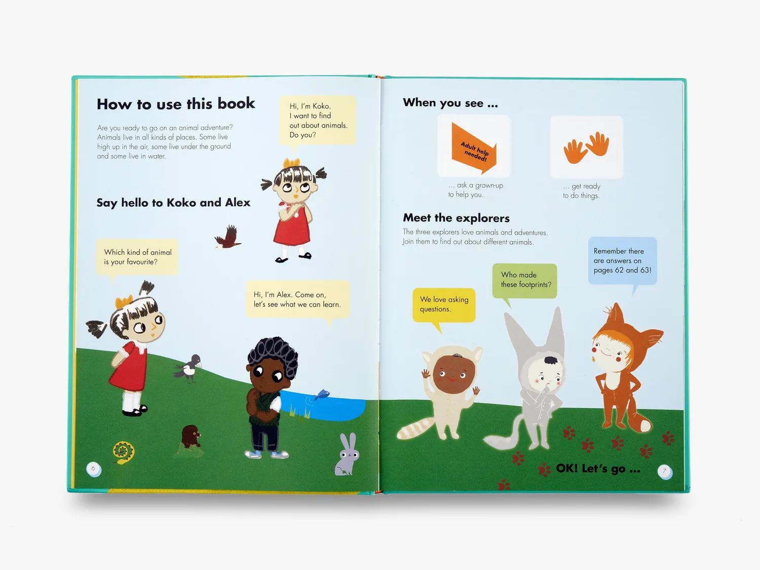 My Animal Book børnebog om dyr fra 5 år
