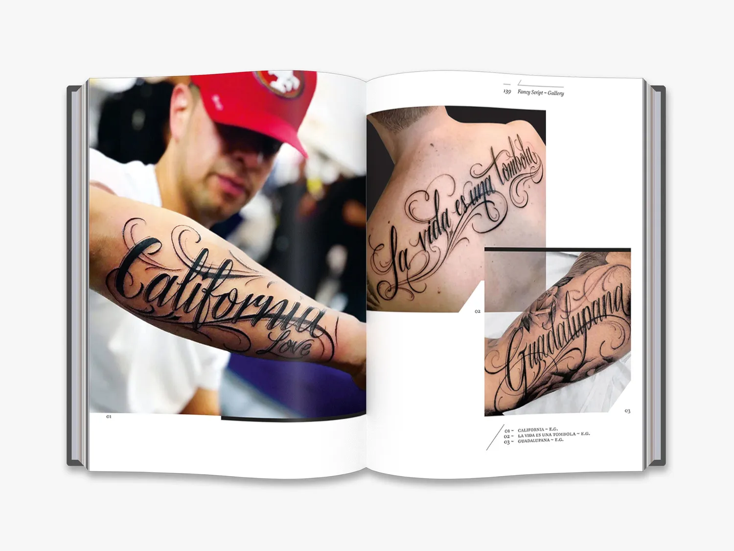 Thames & Hudson Graphic Art Tattoo Lettering bog skrift