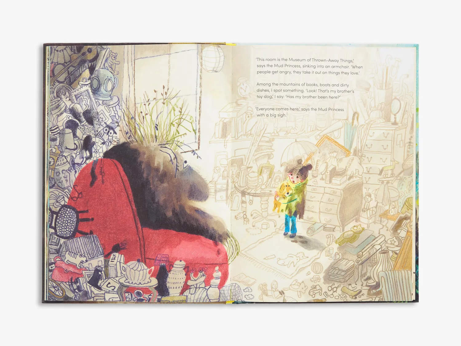Thames & Hudson The Mud Princess billedbog vrede