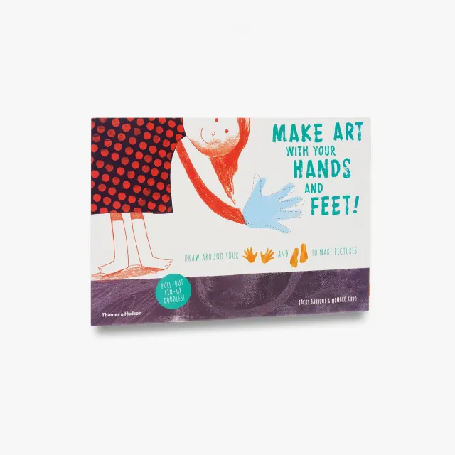 Thames & Hudson Make Art with Your Hands and Feet malebog børn