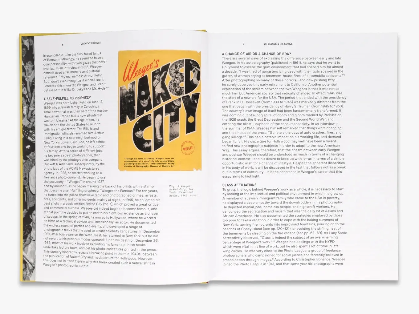 Thames & Hudson Weegee fotobog illustreret