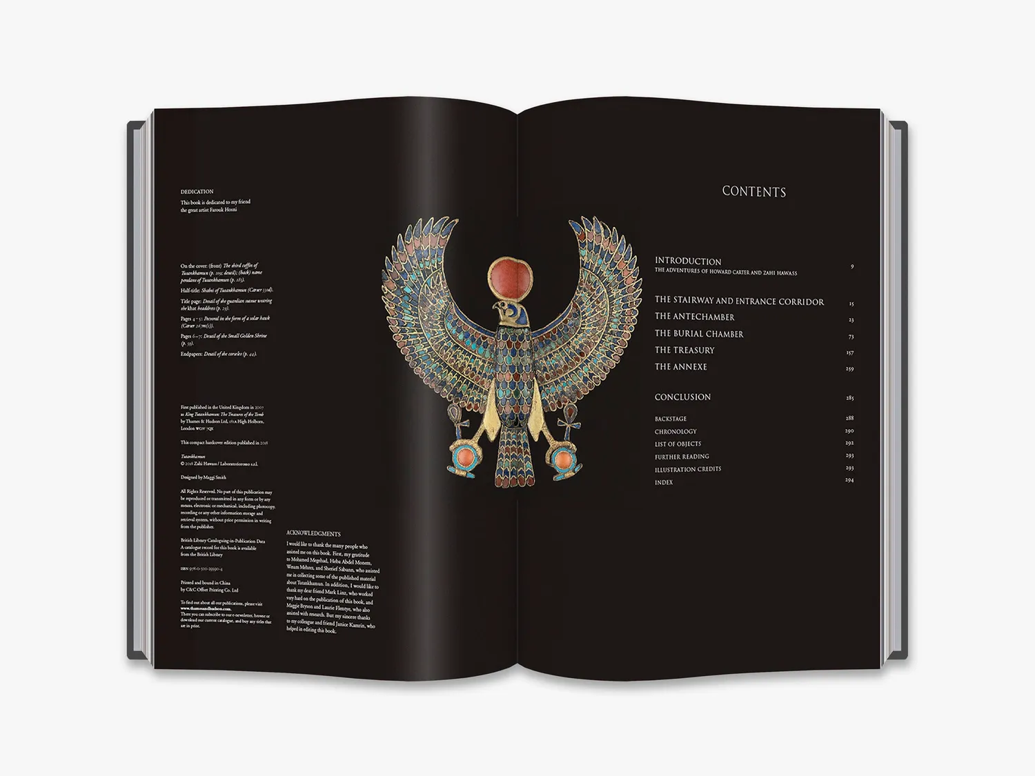 Thames & Hudson Tutankhamun bog om gravskat Egypten