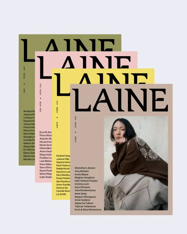 Tukubook Nordic Knits Laine Magazine strikkemagasin engelsk 4 numre