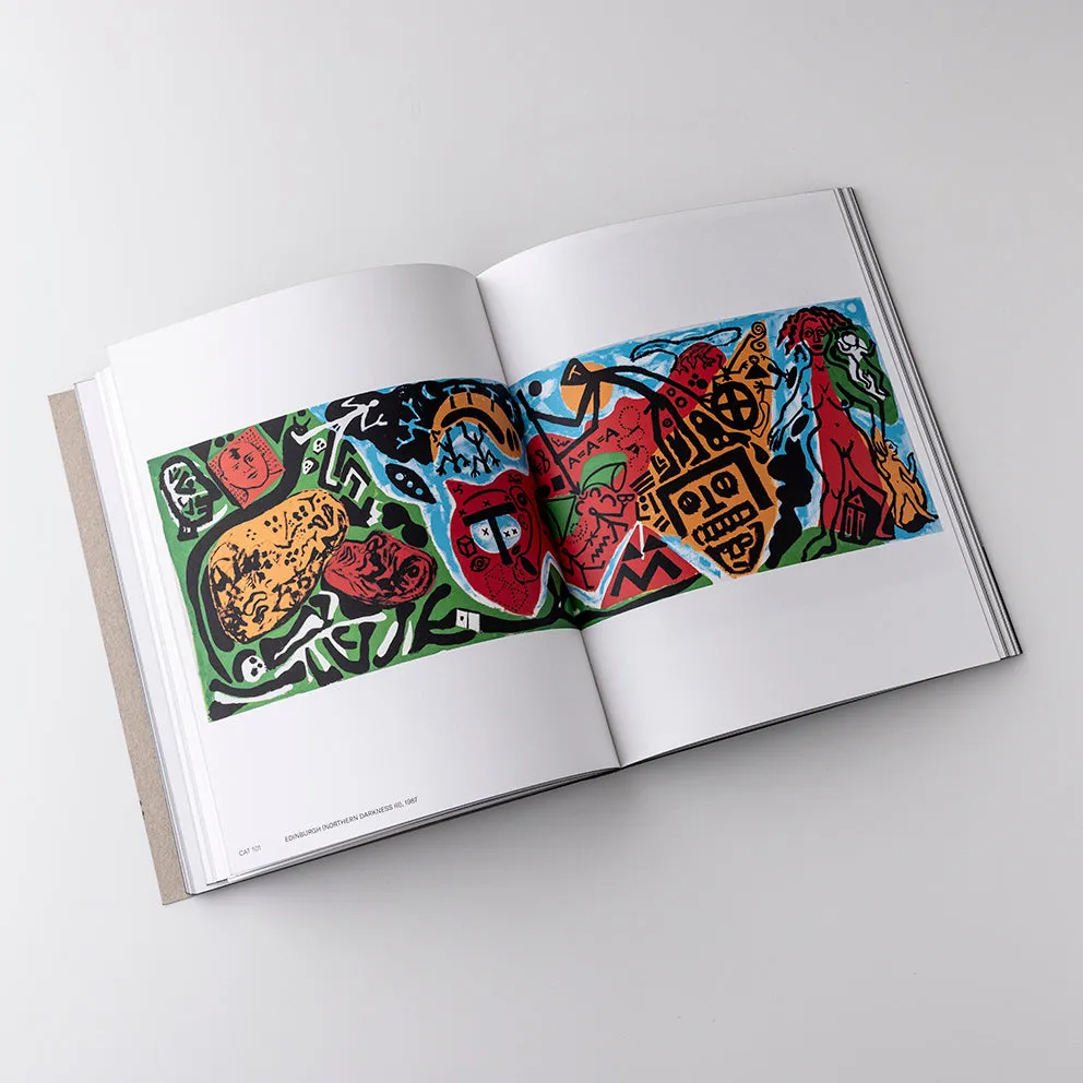 Museum Jorn A.R. Penck udstillingskatalog tosproget illustreret