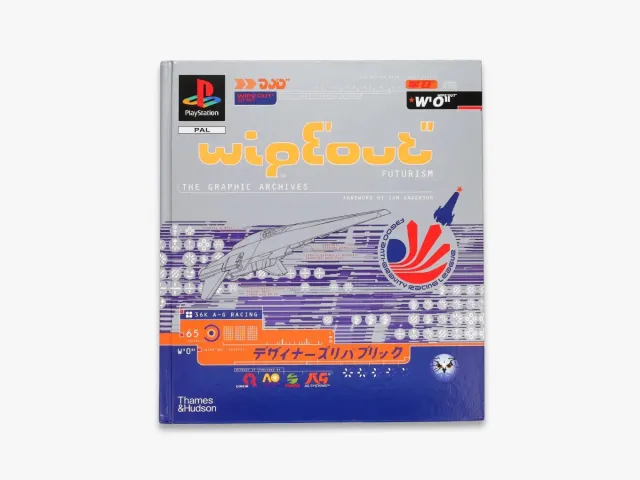 Thames & Hudson WipEout Futurism designbog gaming