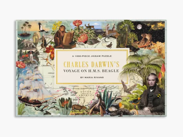 Thames & Hudson Charles Darwin's Voyage puslespil 1000 brikker