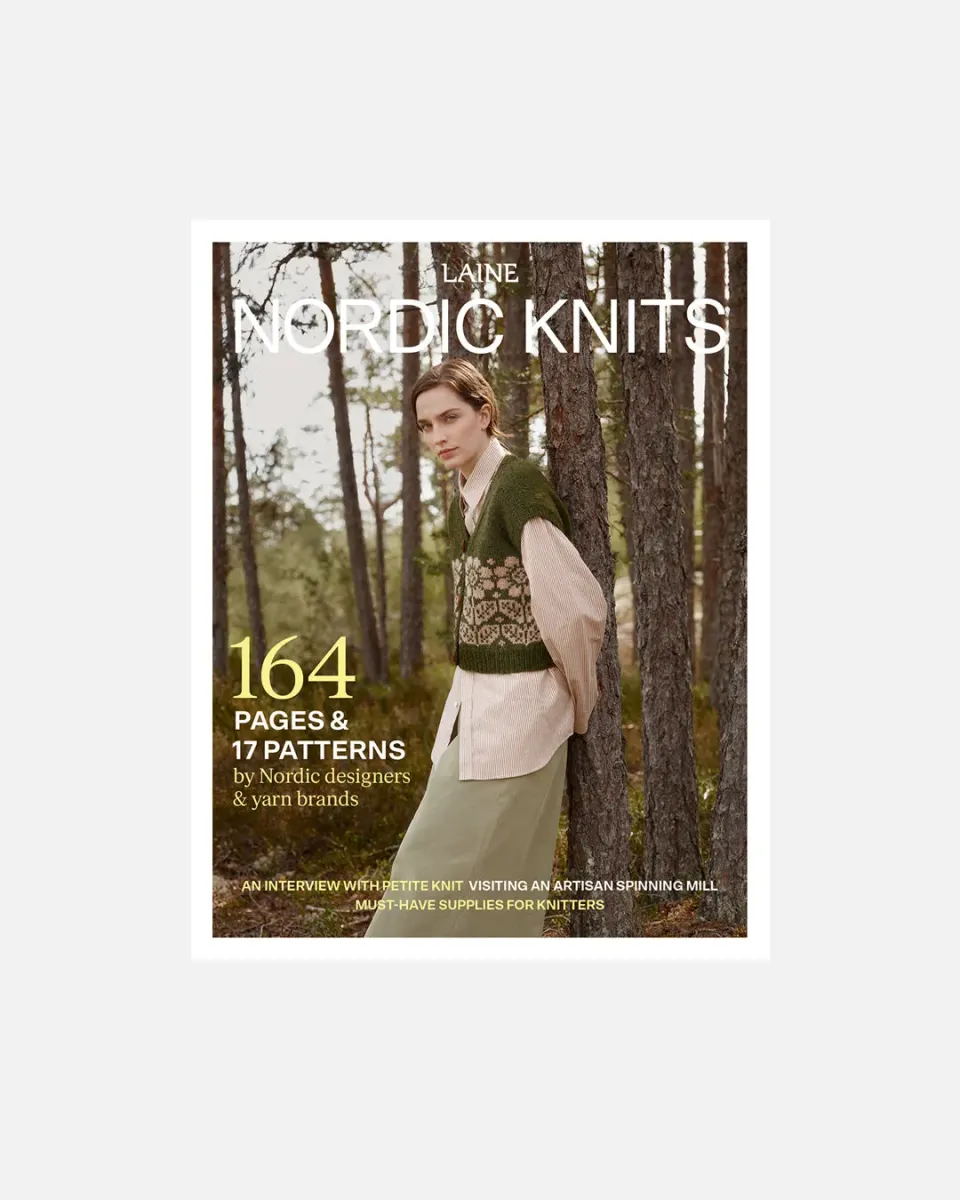 Laine Nordic Knits strikkemagasin særnummer 164 sider