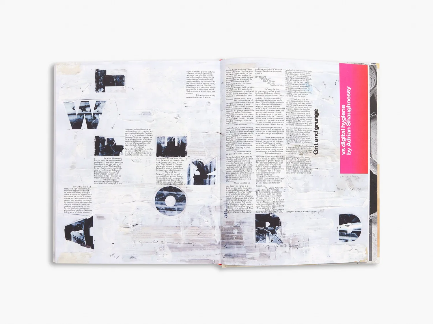 Thames & Hudson Disorder bog om grafisk design