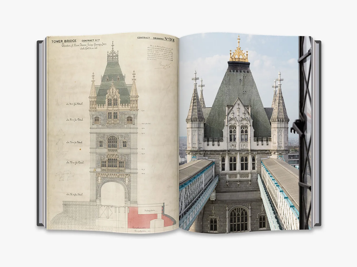 Thames & Hudson Tower Bridge bog – arkitektur og historie