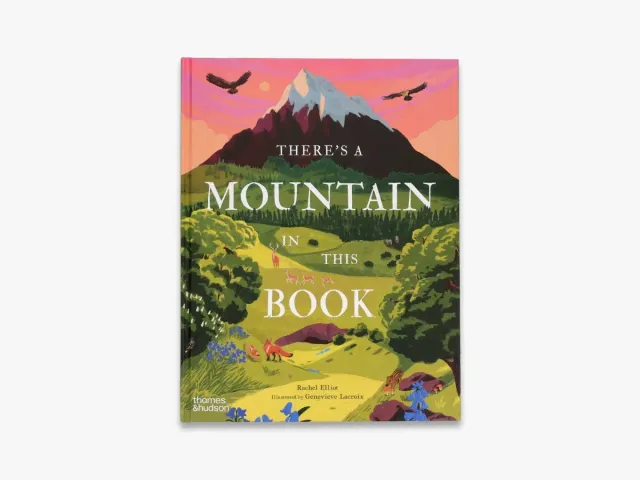 Thames & Hudson Young Explorers There's a Mountain in This Book børnebog