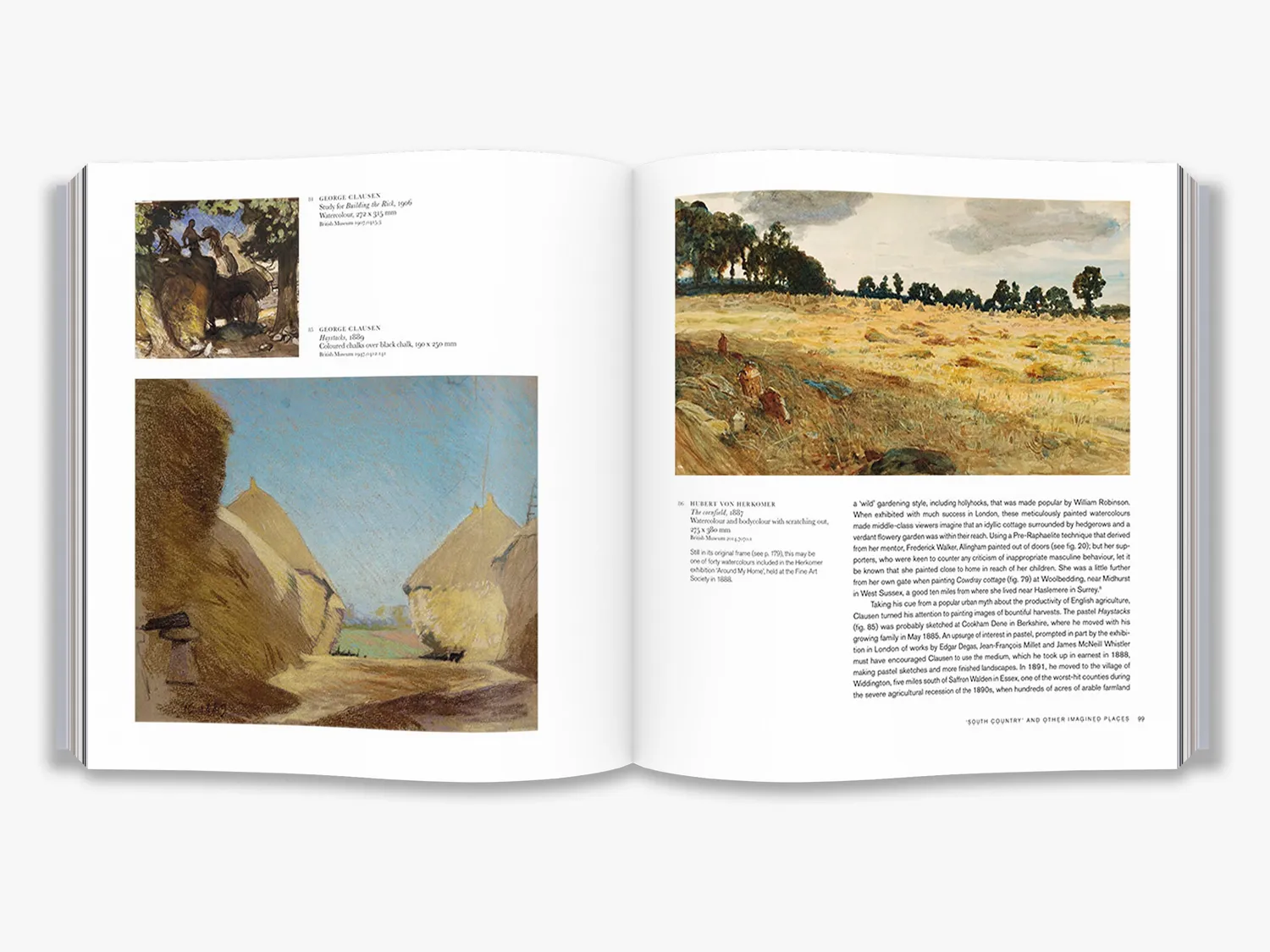 Thames & Hudson Places of the Mind akvarelbog