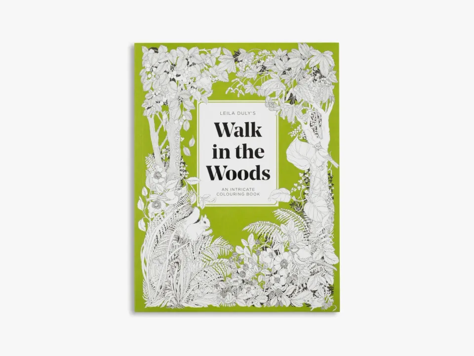 Thames & Hudson Walk in the Woods malebog hæftet