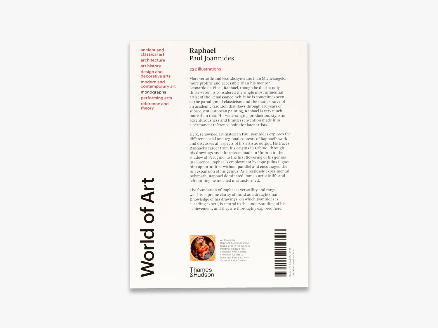 Thames & Hudson World of Art Raphael fagbog Joannides