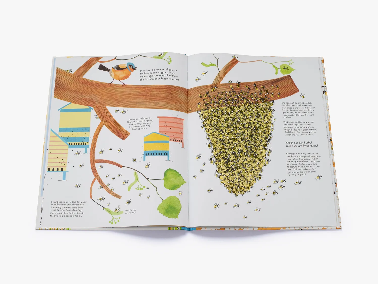 Thames & Hudson 1001 Bees børnebog bier illustreret