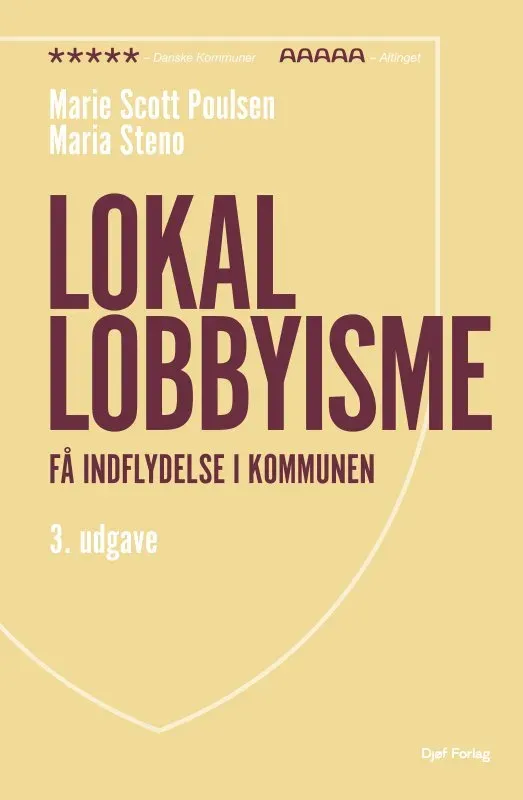 Nyt Juridisk Forlag Lokal lobbyisme papirbog kommunedemokrati