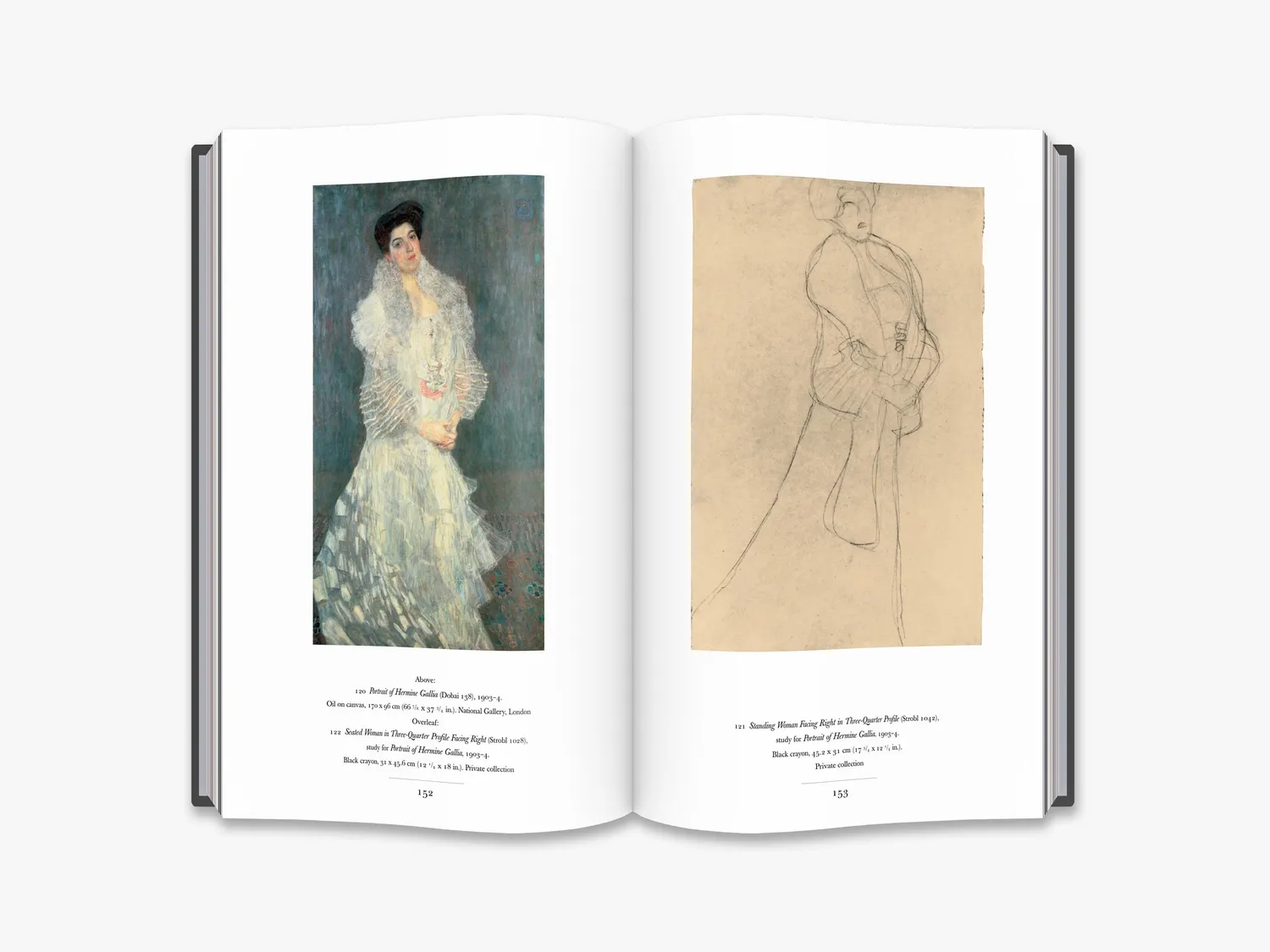 Thames & Hudson Gustav Klimt fagbog om tegninger