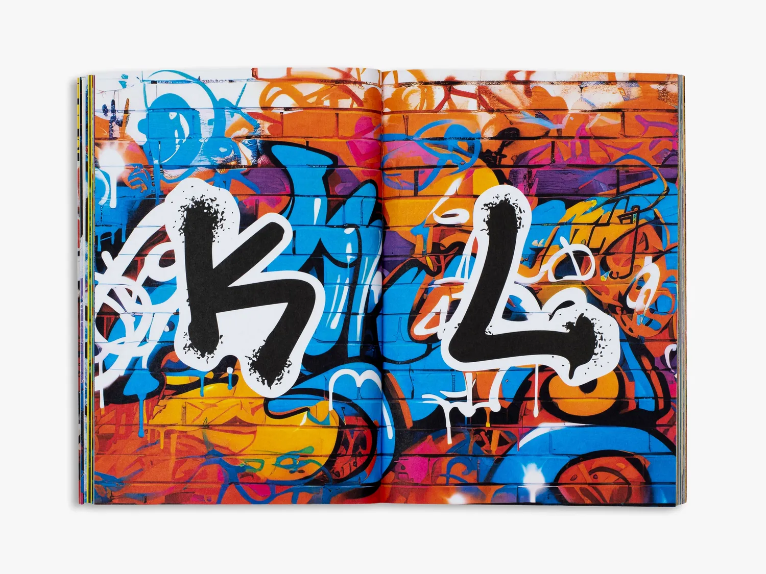 Thames & Hudson Graffiti Alphabet klistermærkebog