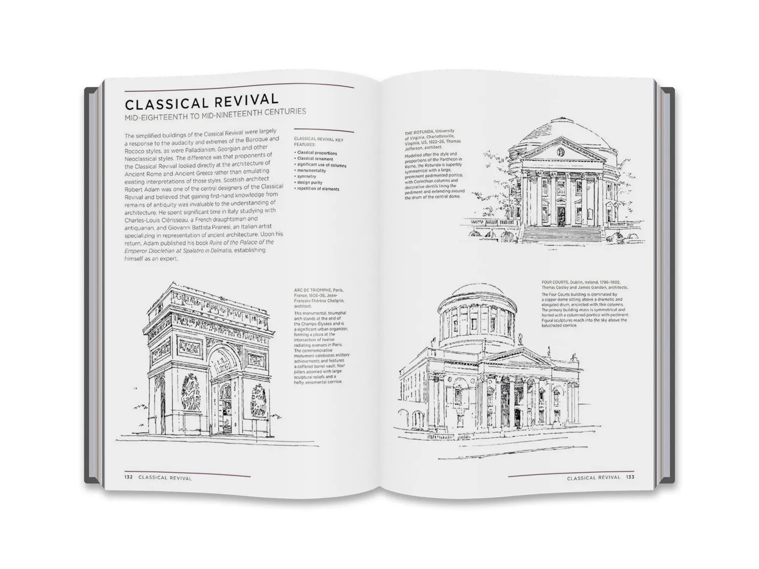 Thames & Hudson Architectural Styles arkitekturbog illustreret