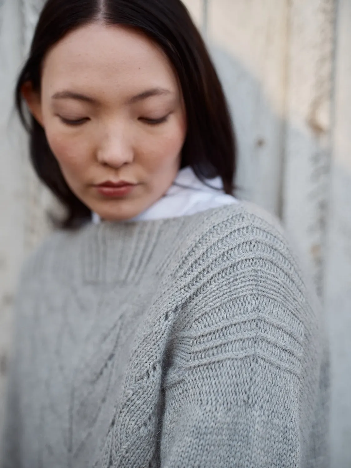 Tukubook Nordic Knits Siipi sweater strikkekit uld mohair