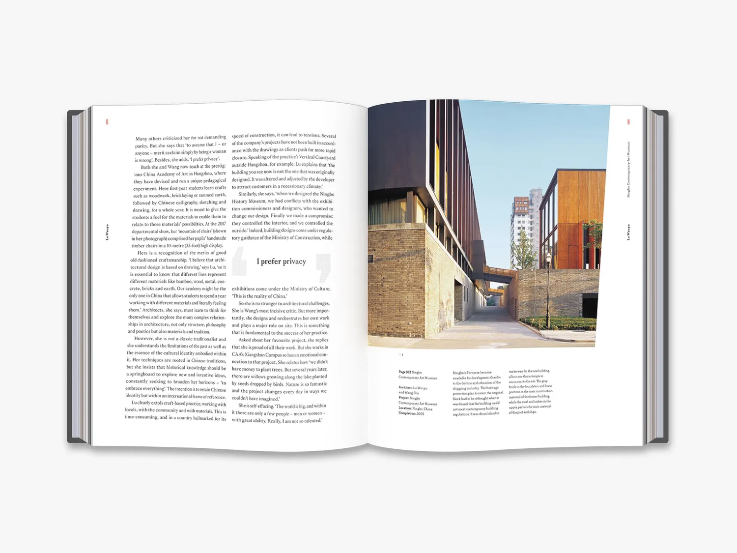 Thames & Hudson New Chinese Architecture fagbog arkitektur