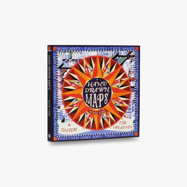 Thames & Hudson Hand-Drawn Maps bog med skabeloner