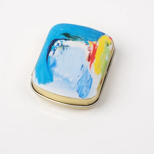 Museum Jorn Tabou mintæske Asger Jorn motiv lille dåse