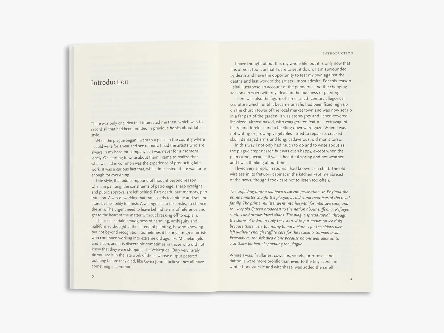Thames & Hudson Immortal Thoughts bog – kunst og erindring