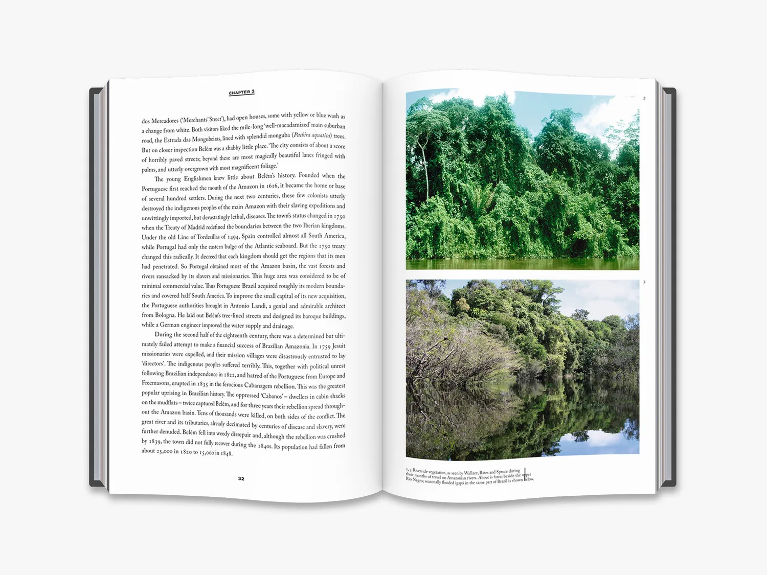 Thames & Hudson Naturalists in Paradise fagbog Amazonas