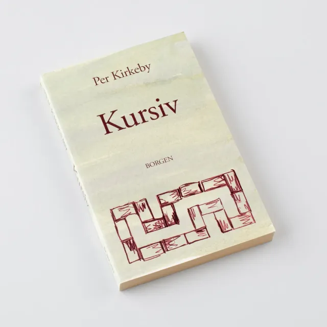 Per Kirkeby Kursiv bog 260 sider Borgen