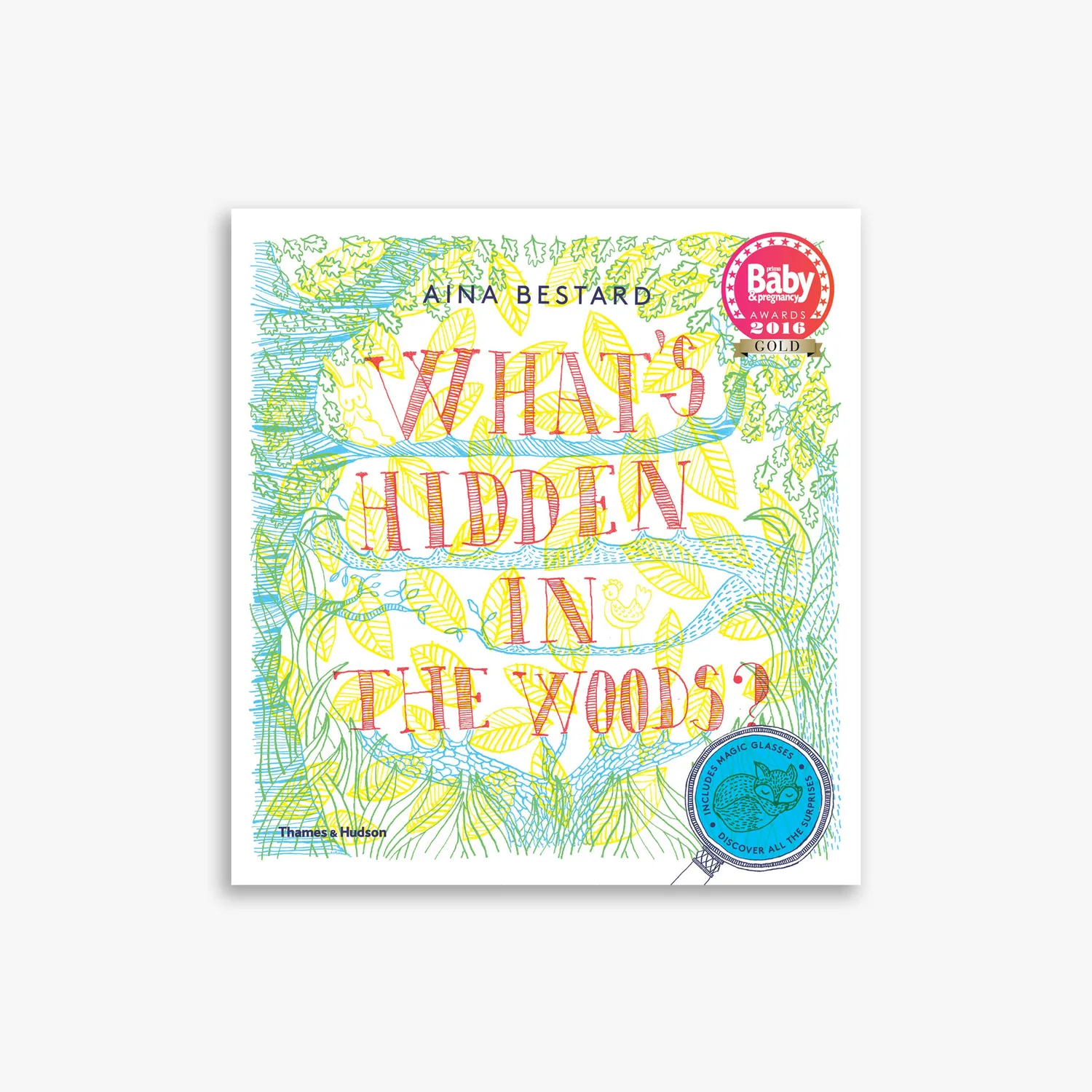 Thames & Hudson What's Hidden in the Woods billedbog