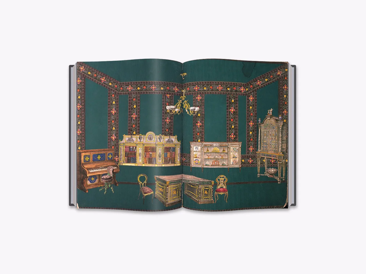 Thames & Hudson Paper Doll's House billedbog med dukker collage