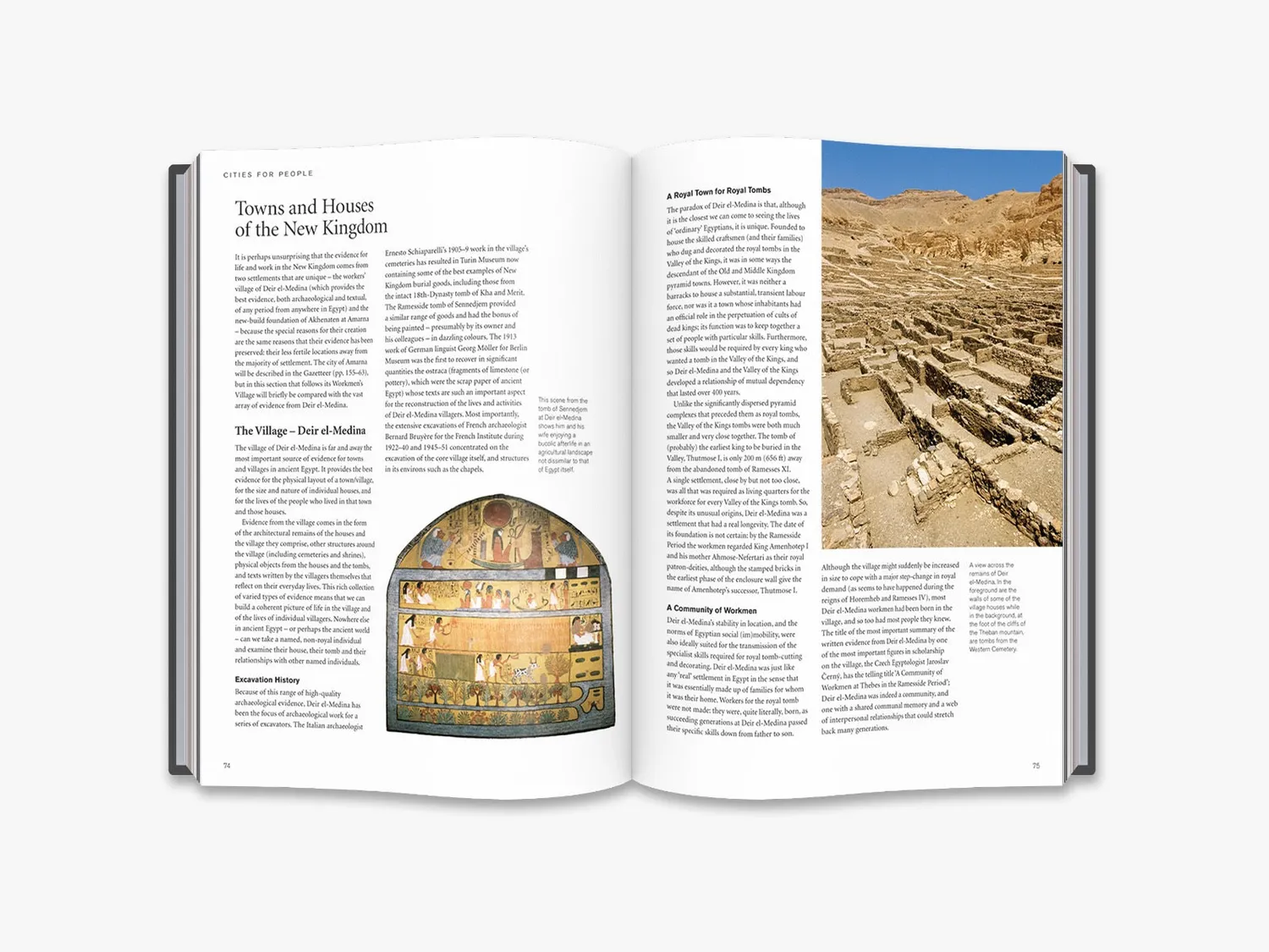 Thames & Hudson The Complete Cities of Ancient Egypt bog illustreret