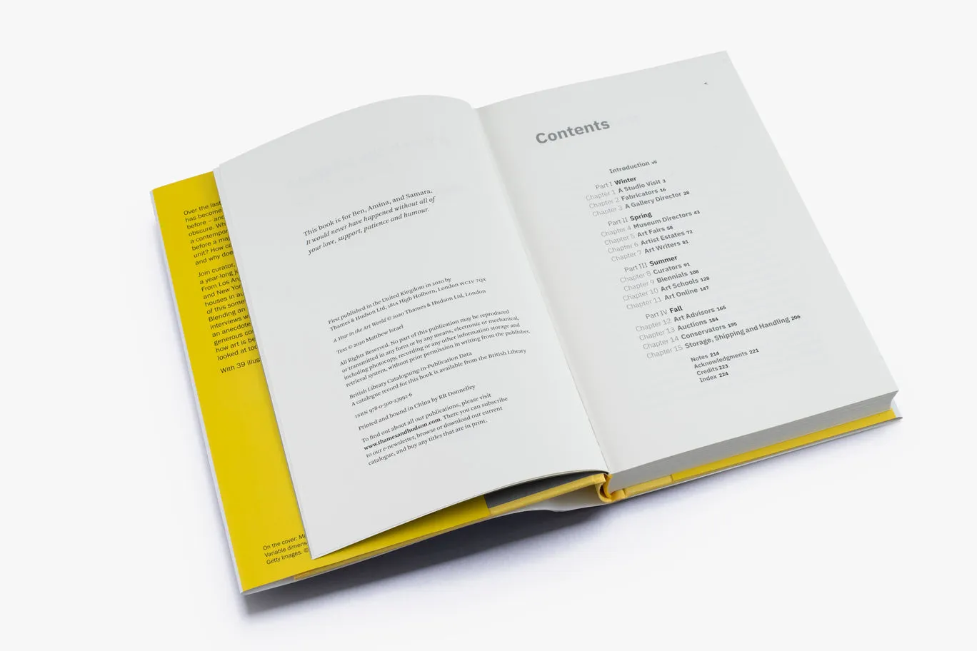 Thames & Hudson A Year in the Art World bog kunstverden