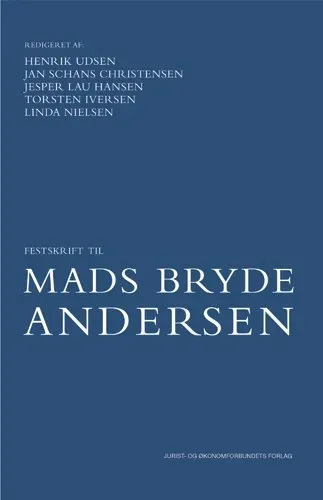 Nyt Juridisk Forlag Festskrift til Mads Bryde Andersen bog