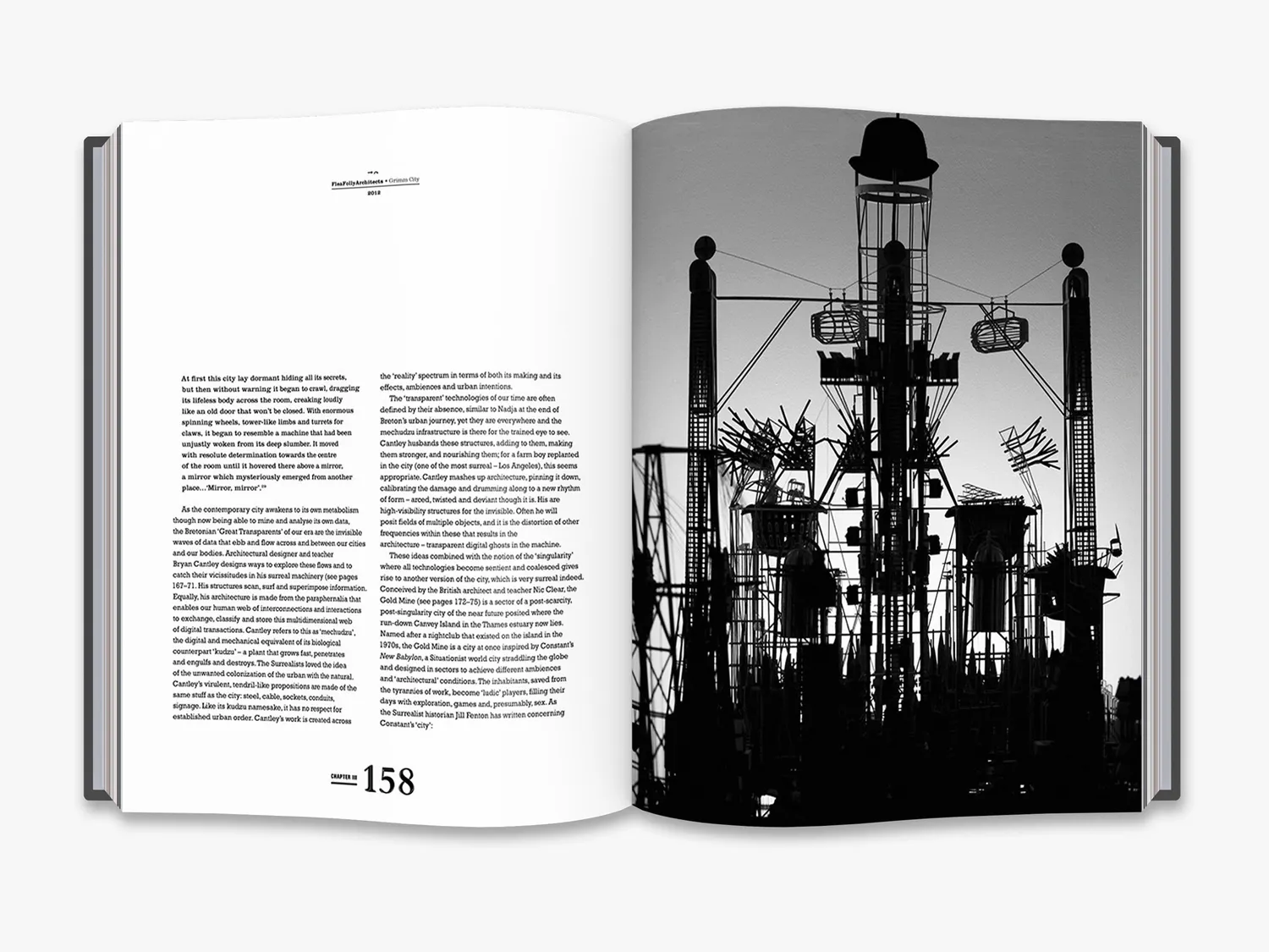 Thames & Hudson Architecture and Surrealism bog illustreret
