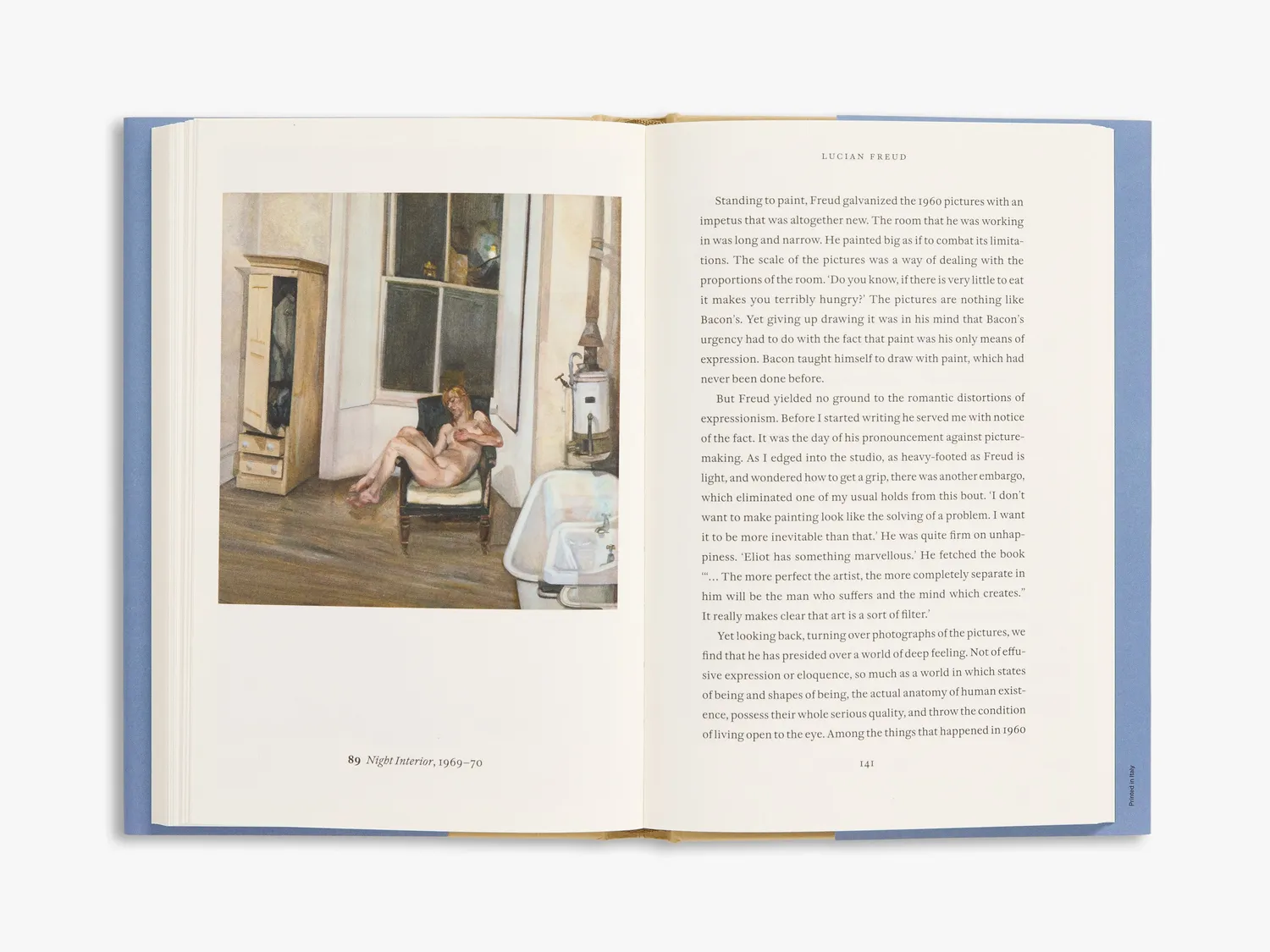 Thames & Hudson Lucian Freud bog monografi illustreret