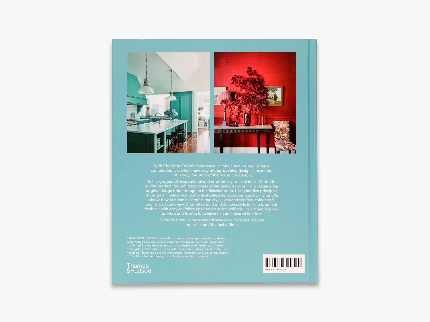 Thames & Hudson Colour is Home bog interiør