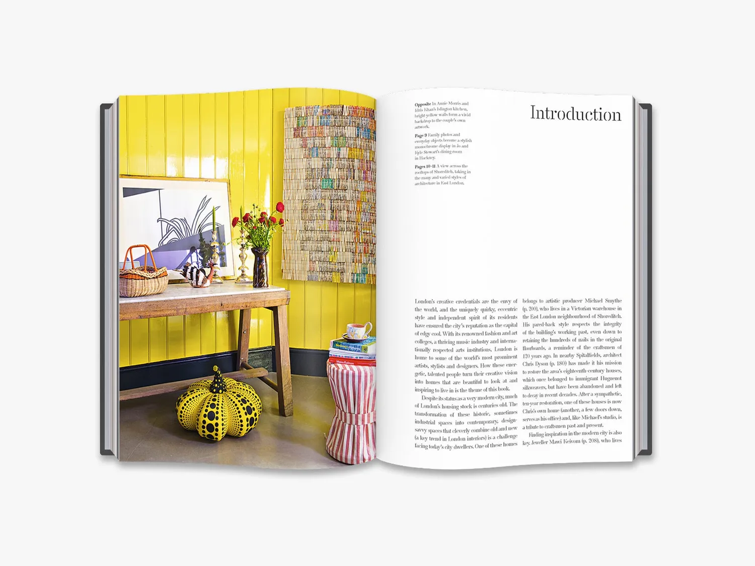 Thames & Hudson Creative Living London interiørbog