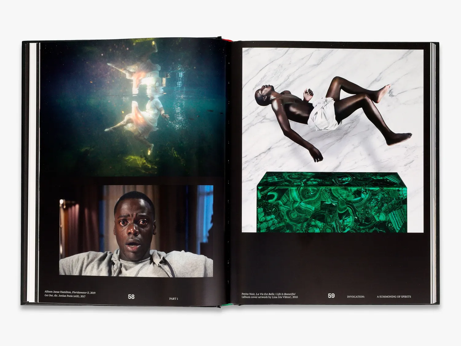 Thames & Hudson In the Black Fantastic fagbog sort kultur