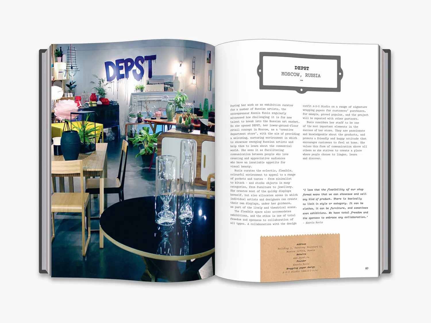 Thames & Hudson The Creative Shopkeeper bog