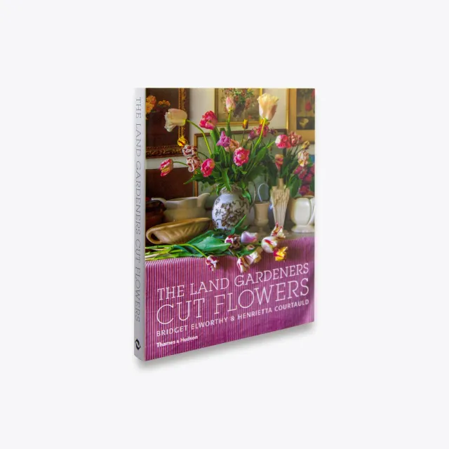 Thames & Hudson The Land Gardeners bog indbundet skæreblomster