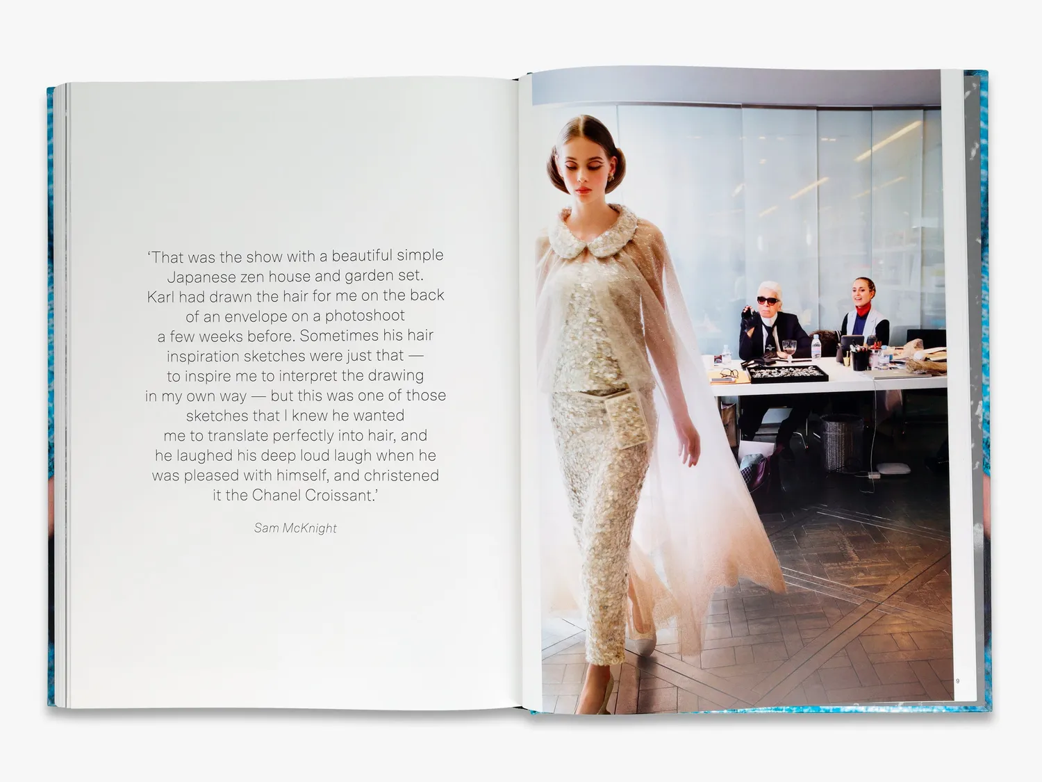 Thames & Hudson Karl Lagerfeld Unseen bog Chanel-årene illustreret