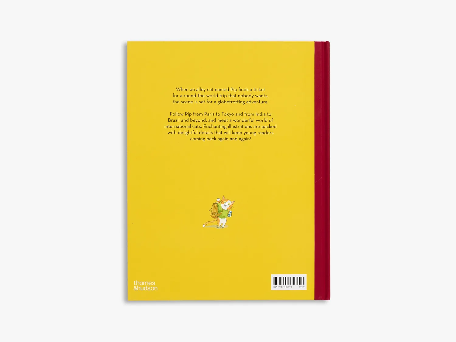 Thames & Hudson Pip's Trip Around the World billedbog illustreret
