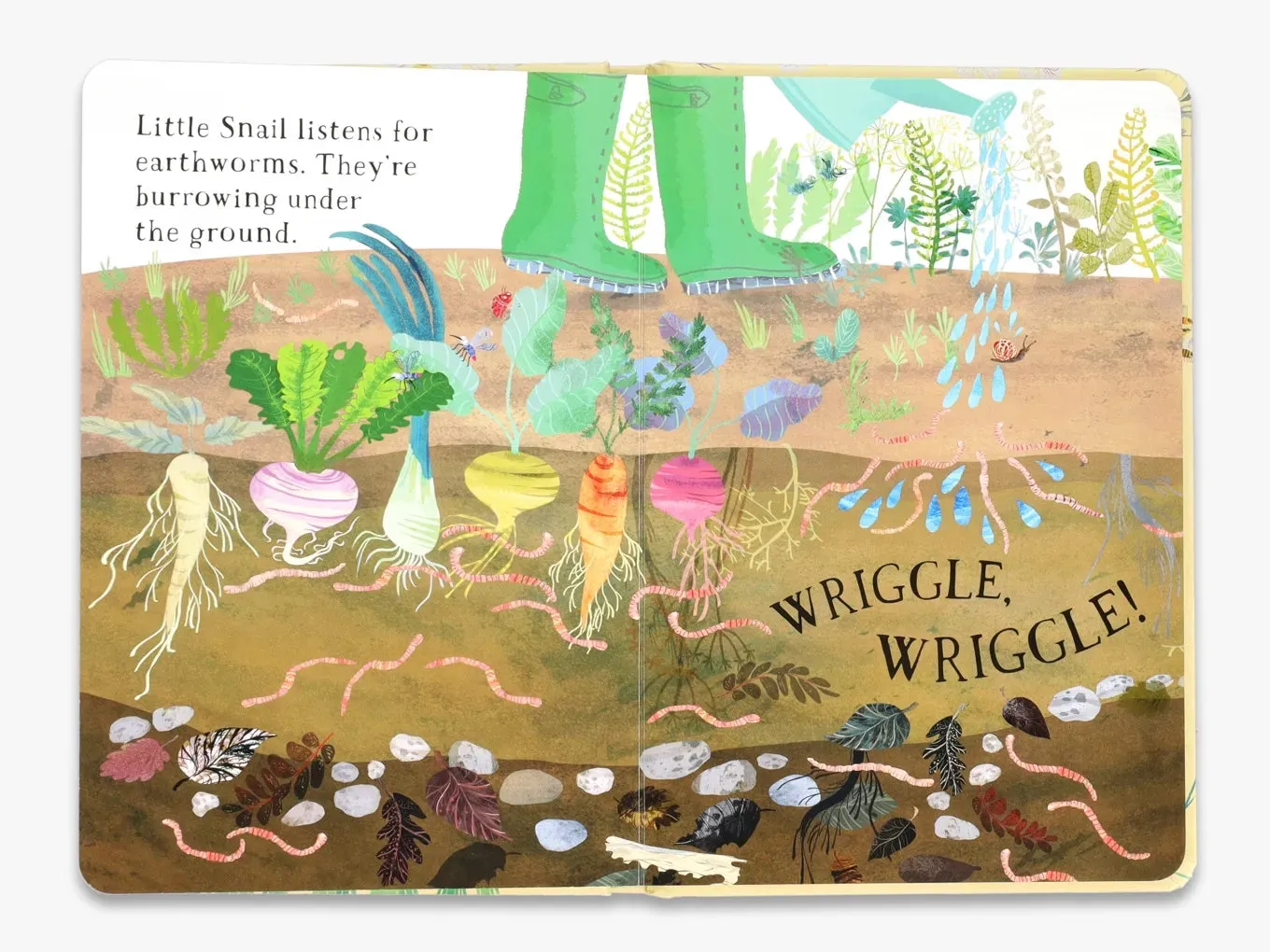 Thames & Hudson Little Snail's Book of Bugs papbog insekter