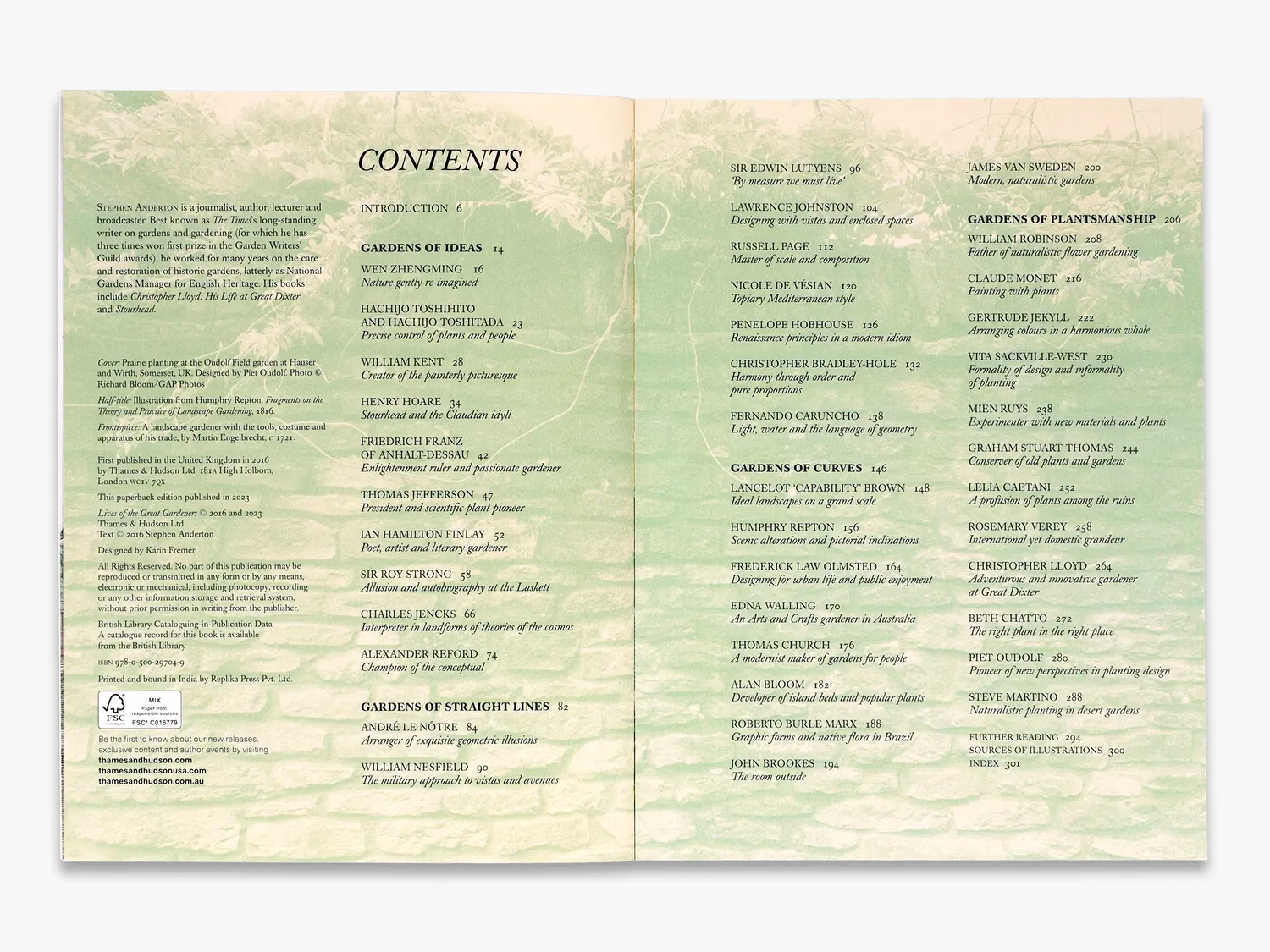 Thames & Hudson Lives of the Great Gardeners havebog