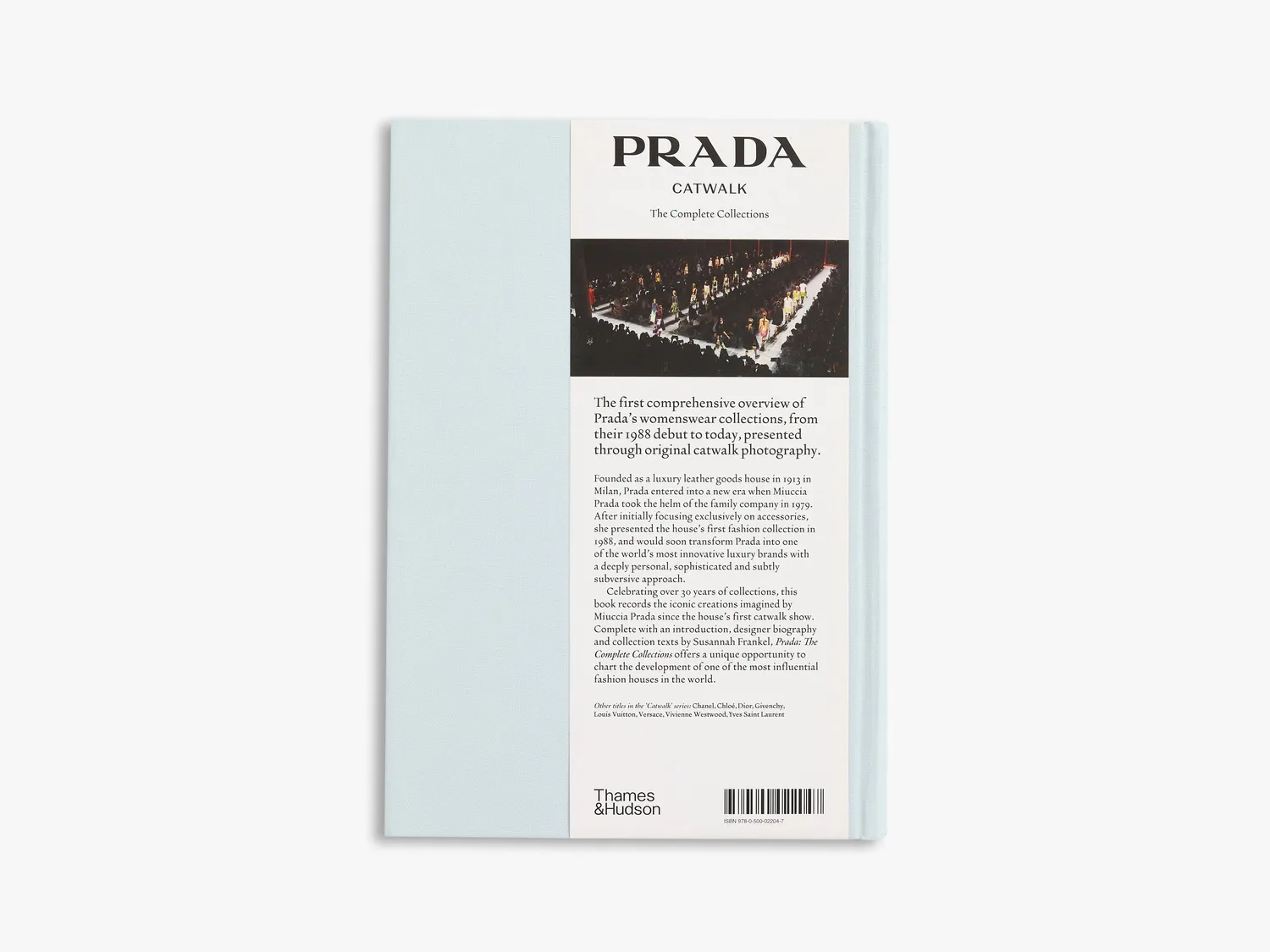 Thames & Hudson Catwalk Prada bog indbundet modekollektioner