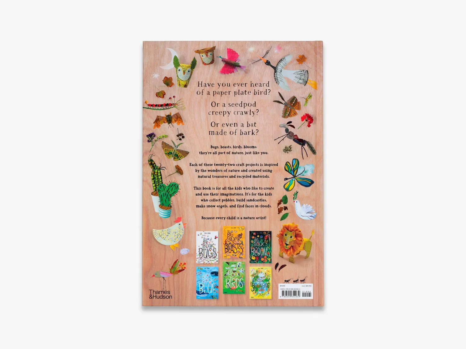 Thames & Hudson The Big Book of Nature Art bog illustreret